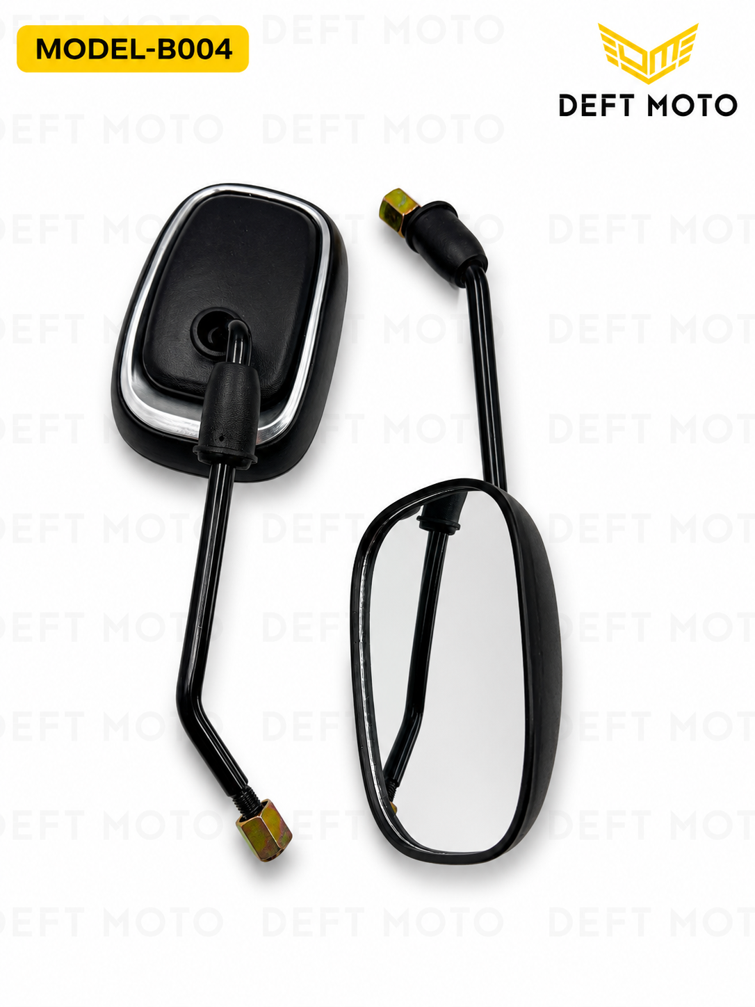 Skuter uchun yon oynalar DEFT MOTO B004, 8 mm rezba, 2 dona - 2